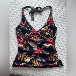 Athleta Floral Print tankini